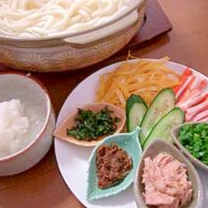 簡単 ランチに なんでもトッピングの釜揚げうどん レシピ 作り方 By ちゃっく8644 楽天レシピ 簡単 ランチに なんでもトッピングの釜揚げうどん レシピ 作り方 By ちゃっく8644 楽天レシピ